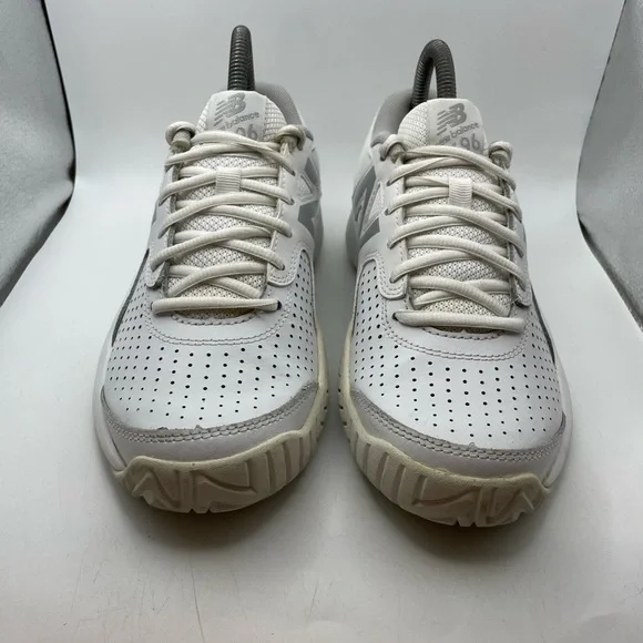 New Balance 696v3 women’s white tennis sneakers size 7.5 - Picture 4 of 10